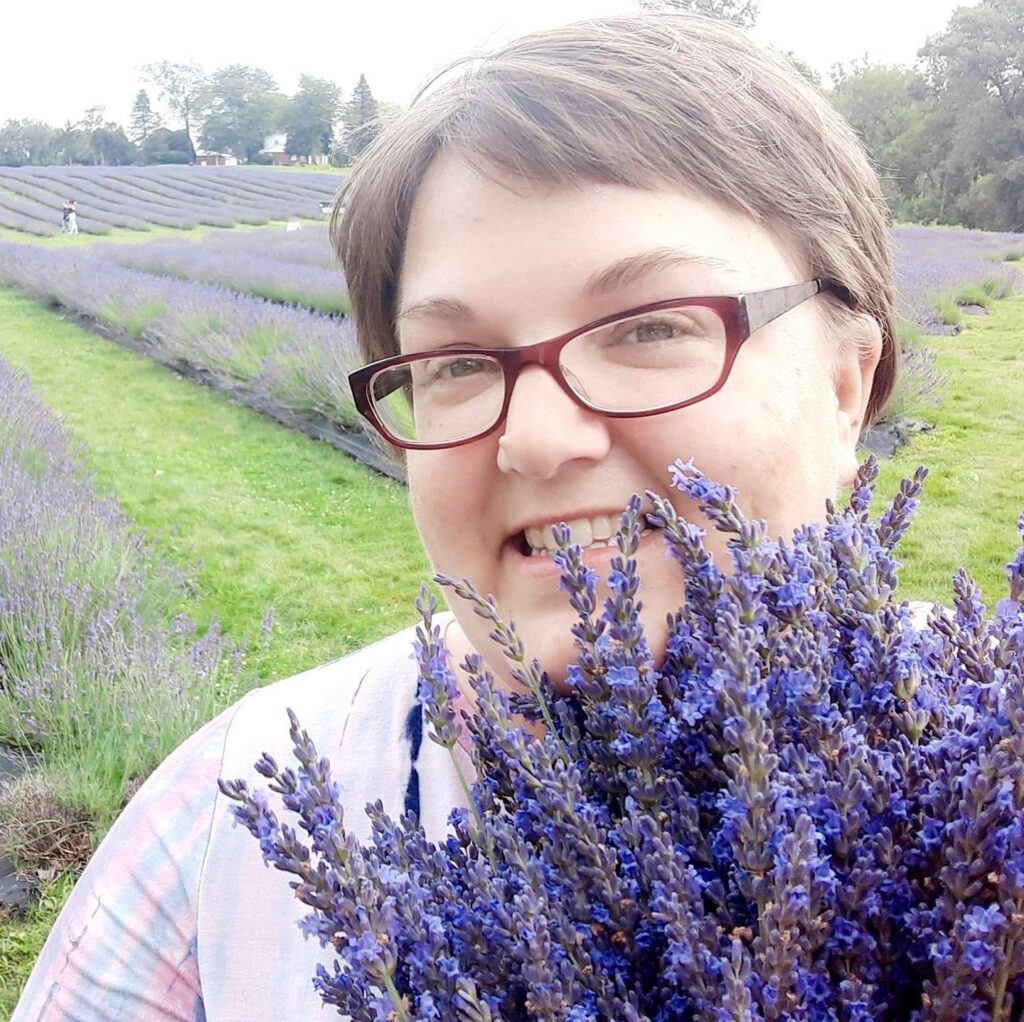 Chrystal High at the Lavender Fields